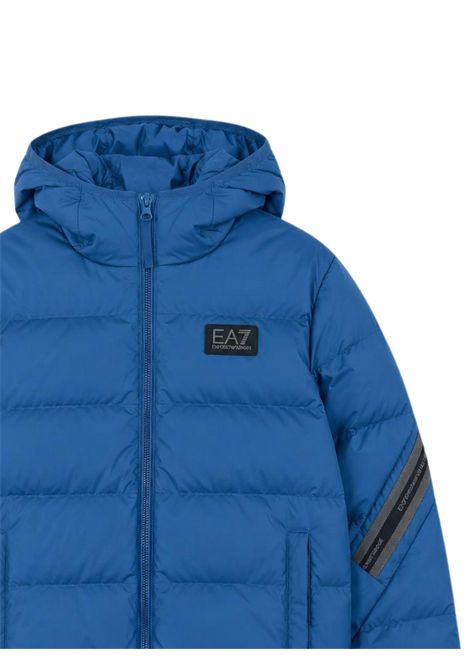 Blue padded children's jacket EMPORIO ARMANI | 7B000376BLU